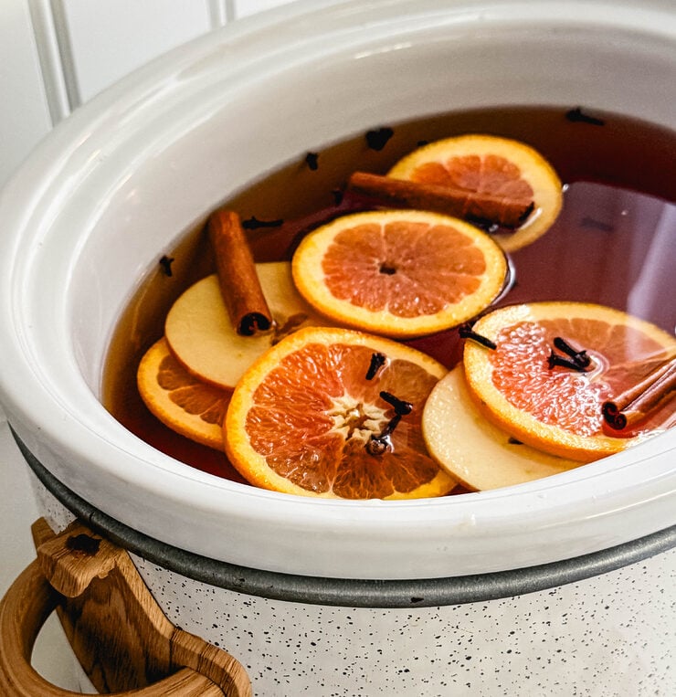 Crockpot Mulled Apple Cider