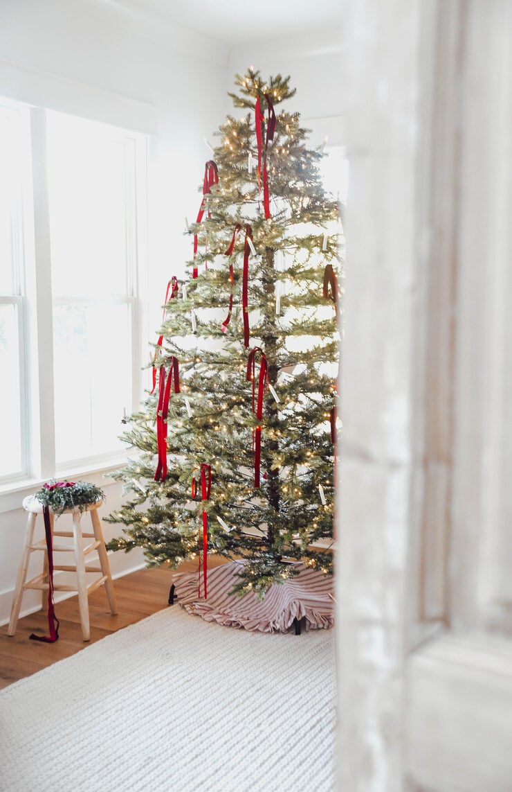 Simple Christmas Decor Cottage Farmhouse